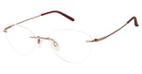 Titanium Eyeglasses CH 29232C Rose/RO