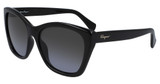 Ferragamo Eyeglasses SF957S (001) BLACK/001