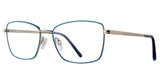 Vivid Eyeglasses EXPRESSIONS 1136 blue/silver