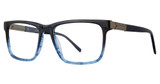 Vivid Eyeglasses BIG AND TALL 26 blue/crystal