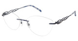 Alexander Collection Eyeglasses Nessa Sapphire/SAPPHIRE