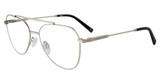 Fila Eyeglasses VFI608 Silver 0581