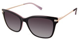 Superflex Eyeglasses SFS-2004 BLACK ROSE GOLD/S300