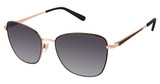 Superflex Eyeglasses SFS-2008 BLACK ROSE GOLD/S200