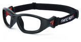 Nano Eyeglasses NSP99 MATTE BLACK RED/2