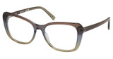 J. Landon Eyeglasses JL5012 shiny dark brown/048
