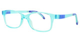 Demi & Dash Arrow AQUA BLUE TRANSPARENT