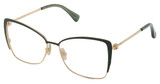 MaxMara Eyeglasses MM5130 shiny deep gold/030