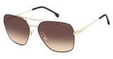 Carrera Eyeglasses CARRERA 3019/S BLK GOLD B/02M2