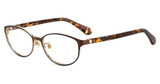 Kate Spade Eyeglasses OPHELIA/F GD BRWHVN/0DM2