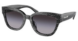COACH Eyeglasses HC8379U CL920 GREY PEARL SIGNATURE C/55208G