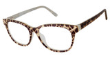 L.A.M.B. Eyeglasses LA131 leopard glitter/MUL