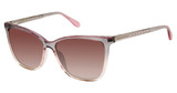 Lulu Guinness Eyeglasses L190 Grey/GRY