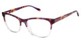 Lulu Guinness Eyeglasses L950 purple/lilac/PUR