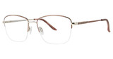 Sophia Loren Eyeglasses SL Beau Rivage 98 Cognac/Gold