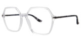 H Halston Eyeglasses H Halston 2021 Crystal