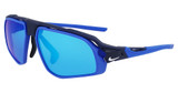 Nike Eyeglasses NIKE FLYFREE M FV2391 MATTE NAVY/BLUE MIRROR/VOLT/410