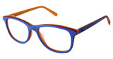 Superflex Eyeglasses SFK-289 COBALT RED ORANGE/M401