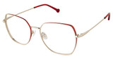 OTP Eyeglasses OTP-180 CRIMSON GOLD/S210