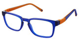 Life Italia Eyeglasses NI-150 COBALT ORANGE/2