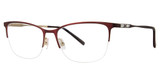 Vera Wang Eyeglasses Tasia Burgundy/BU