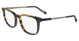 Zeiss Eyeglasses ZS23717 STRIPED BROWN/BLUE/241