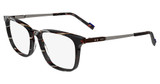 Zeiss Eyeglasses ZS23717 STRIPED BROWN/GREY/243