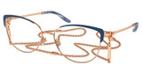 Ralph Lauren Eyeglasses RL5123 BLUE/ROSE GOLD/9460