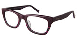 BETSEY JOHNSON Eyeglasses BREADWINNER Purple/PUR