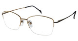 STEPPER Eyeglasses 50287 SI Gold/GLD F019
