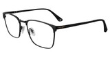 Police Eyeglasses VPLL65 Total Semi-Matte Black 0531