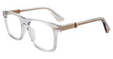 Police Eyeglasses VPLL72 Shiny Transp. Grey 06A7