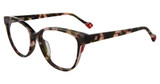 Yalea Eyeglasses VYA111L Grey Havana 0GL9