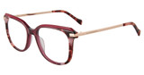 Lucky Brand Eyeglasses VLBD248 Burgundy X726
