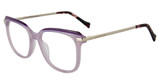 Lucky Brand Eyeglasses VLBD248 Lavender LV35