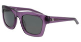 Dragon Eyeglasses DR WAVERLY LL POLAR SHINY DUSTY GRAPE/LL SMOKE POL/516