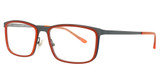 ProDesign Eyeglasses TRIPLE3 ORANGE MEDIUM SHINY/4522