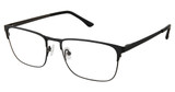 Superflex Eyeglasses SF-1164T BLACK CHARCOAL/M100