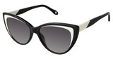 FYSH Eyeglasses FYSH 2105 BLACK WHITE/S400
