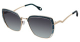 FYSH Eyeglasses FYSH 2106 TEAL GRADIENT/S204