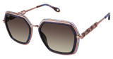 FYSH Eyeglasses FYSH 2108 NAVY TERRACOTTA/S401