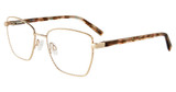 Jones New York Eyeglasses VJON503 Gold 0GOL