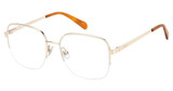 Fossil Eyeglasses FOS 7163/G LGH GOLD L/03YG