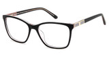 Juicy Couture Eyeglasses JU 250 BLACK/0807