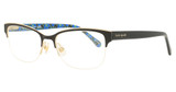 Kate Spade Eyeglasses MARJORIE BLK PTT BL/0EFC