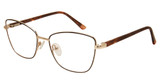 Camelot Eyeglasses SHELBY BROWN/BRN