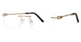 Times Square Eyeglasses ELEGANT 1 GOLD