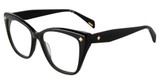 Police Eyeglasses VPLM03M Shiny Black 700Y