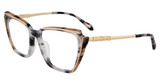 Just Cavalli Eyeglasses VJC053 Black/Grey 01KM