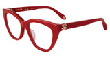 Roberto Cavalli Eyeglasses VRC049M Shiny Full Red 09EZ